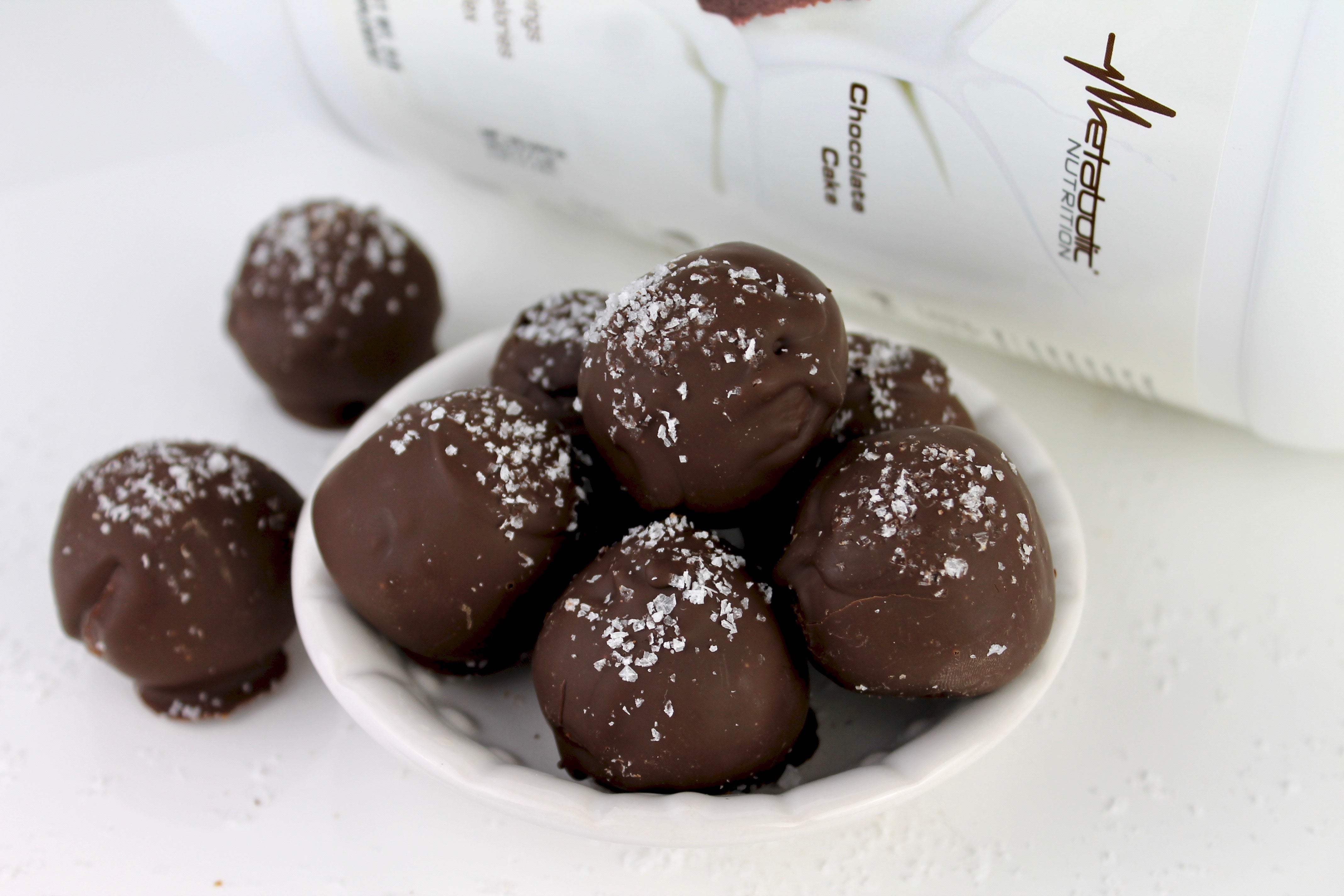 CHOCOLATE SEA SALT TRUFFLES