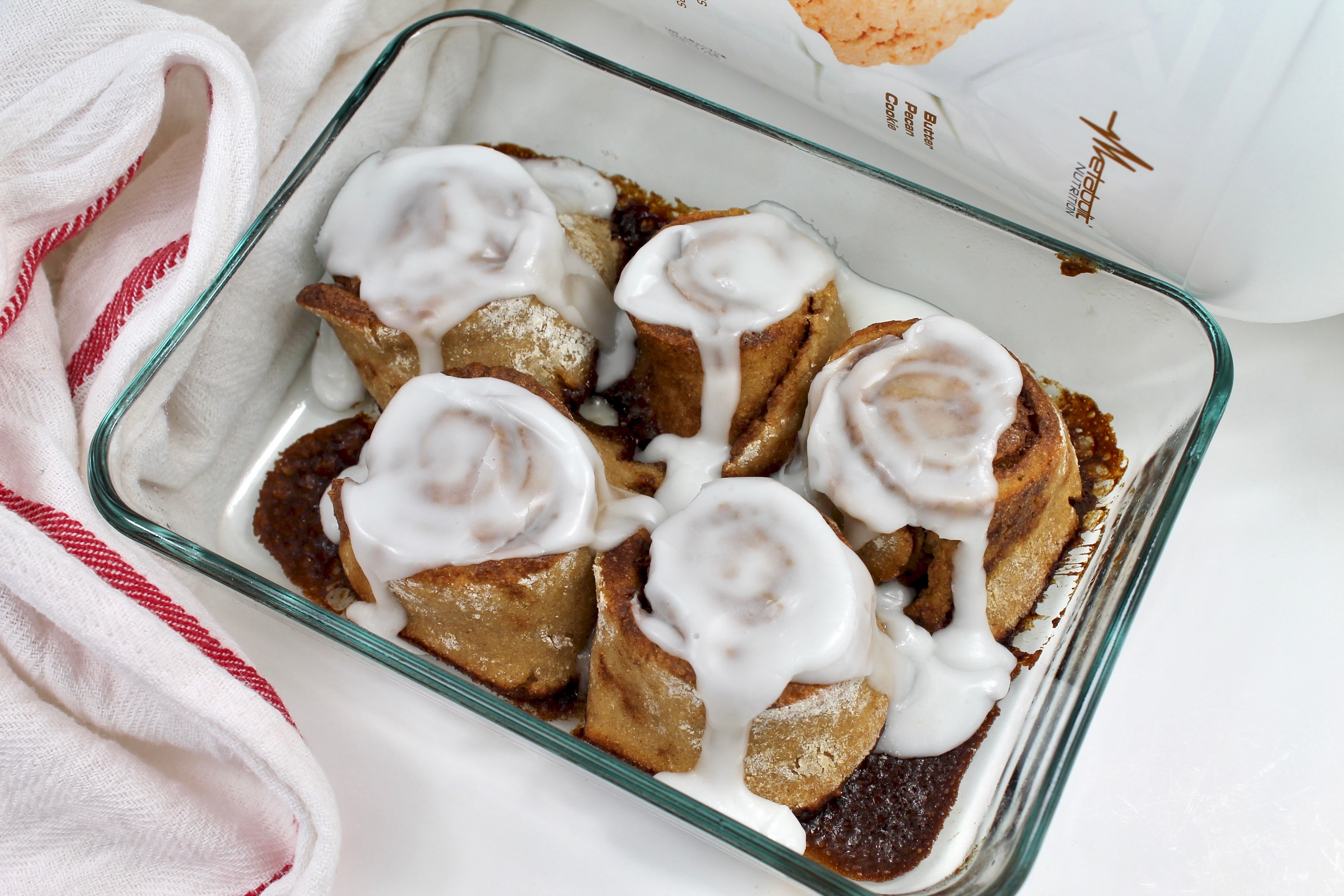 Protizyme Pecan Cinnamon Rolls