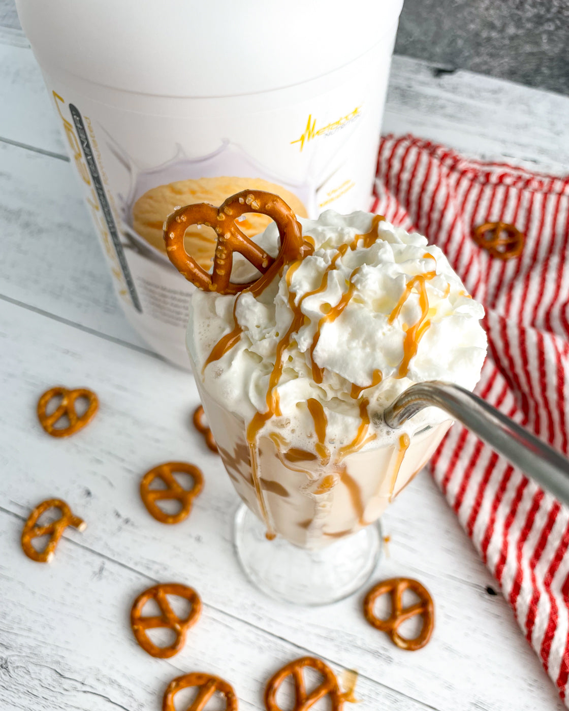 SALTED CARAMEL PROTEIN MILKSHAKE