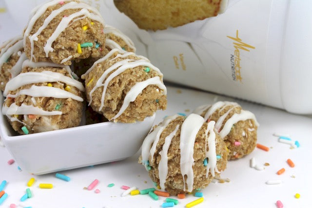 SPRINKLE CHEESECAKE BITES