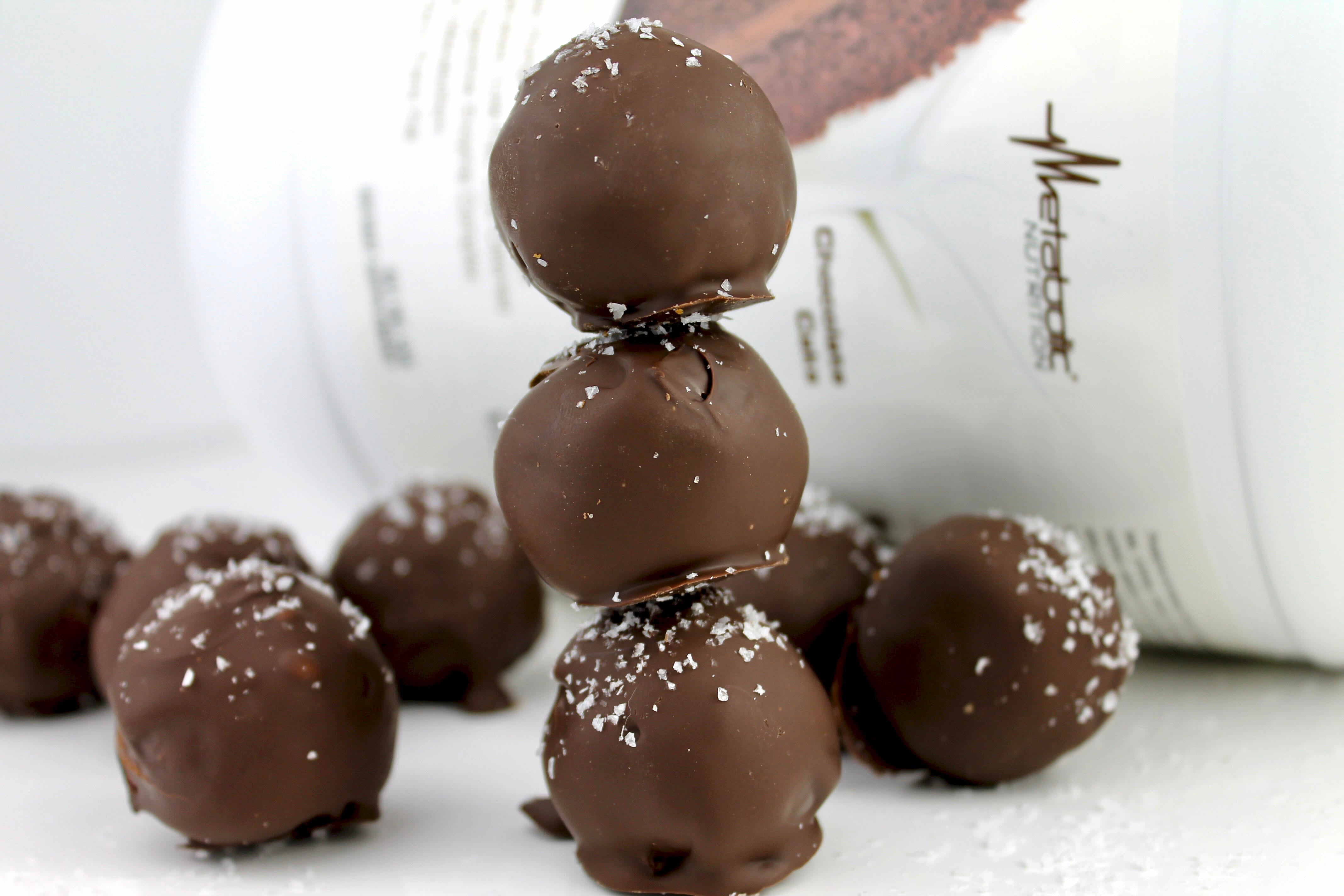 CHOCOLATE SEA SALT TRUFFLES