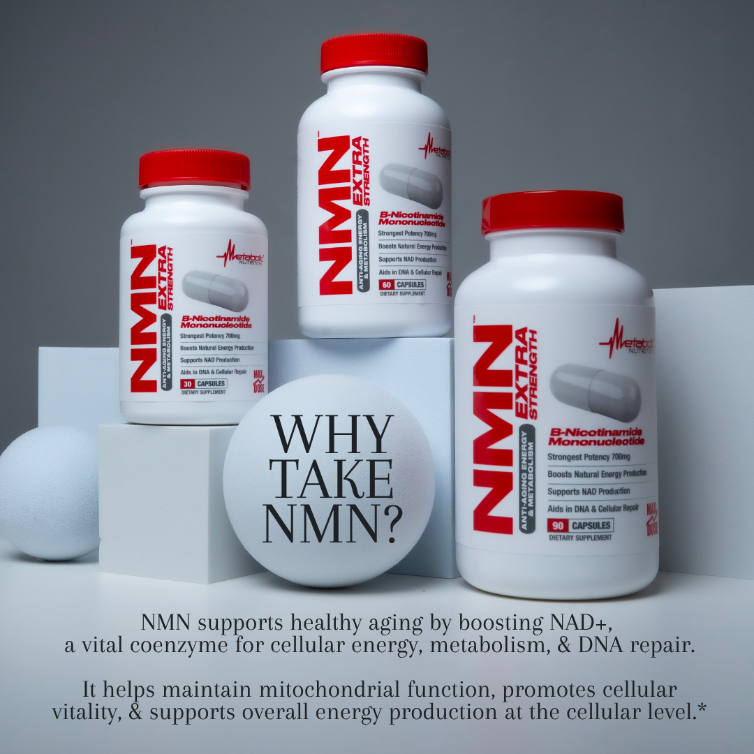 Nmn Raja NMN (B-Nicotinamide Mononucleotide) – Metabolic Nutrition