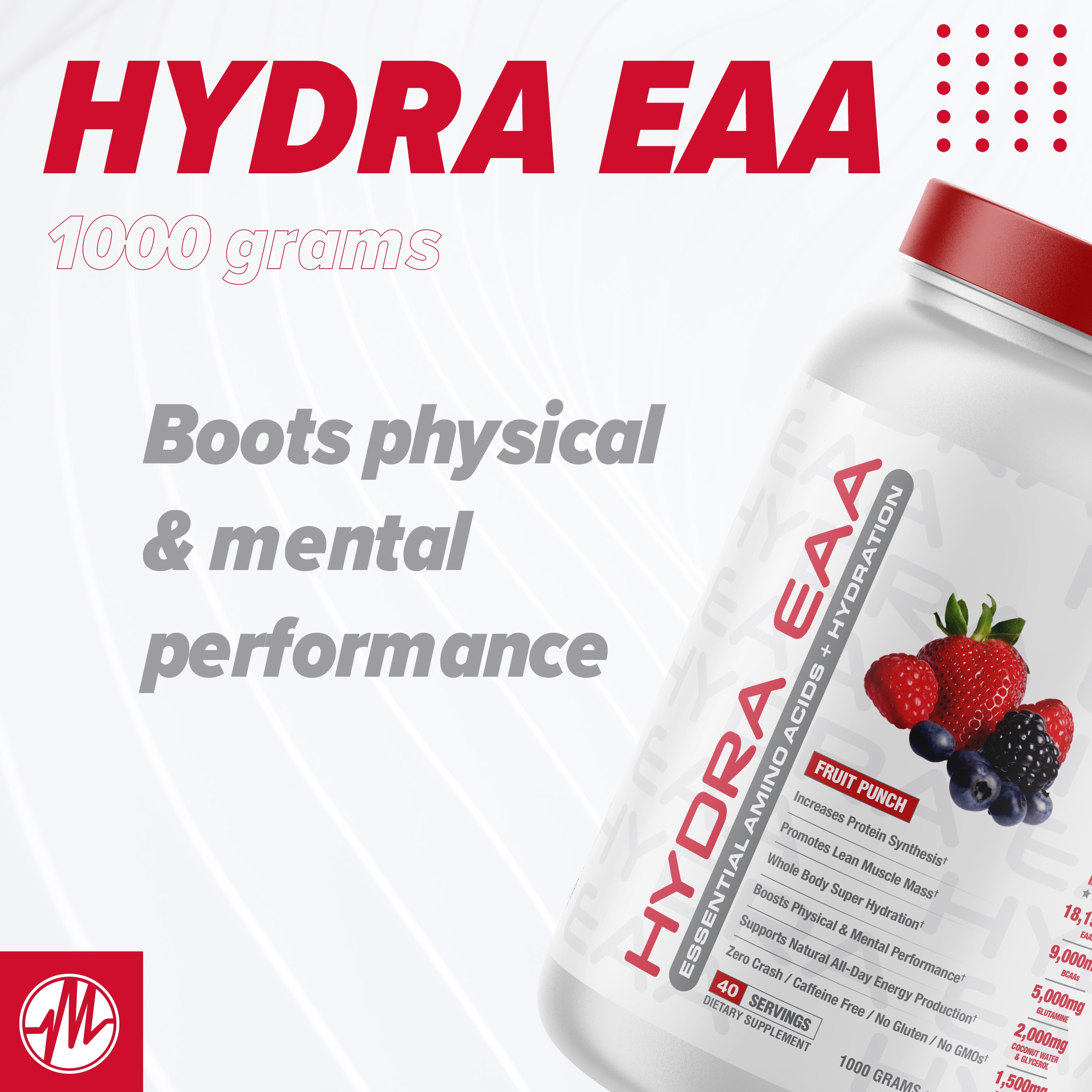 Hydra EAA Essential Amino Acids + Hydration