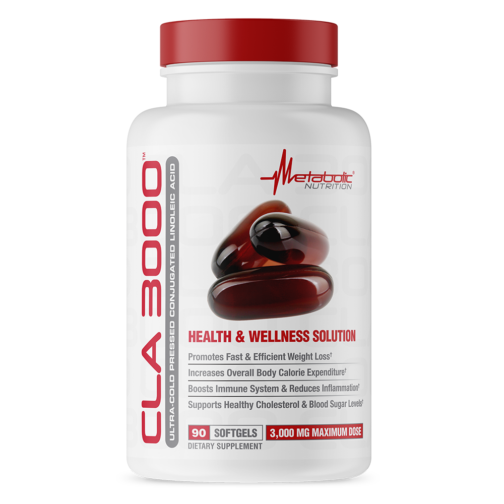 CLA 3000, 90 softgels. Ultra Cold Pressed Conjugated Linoleic Acid. Health and Wellness Solution.