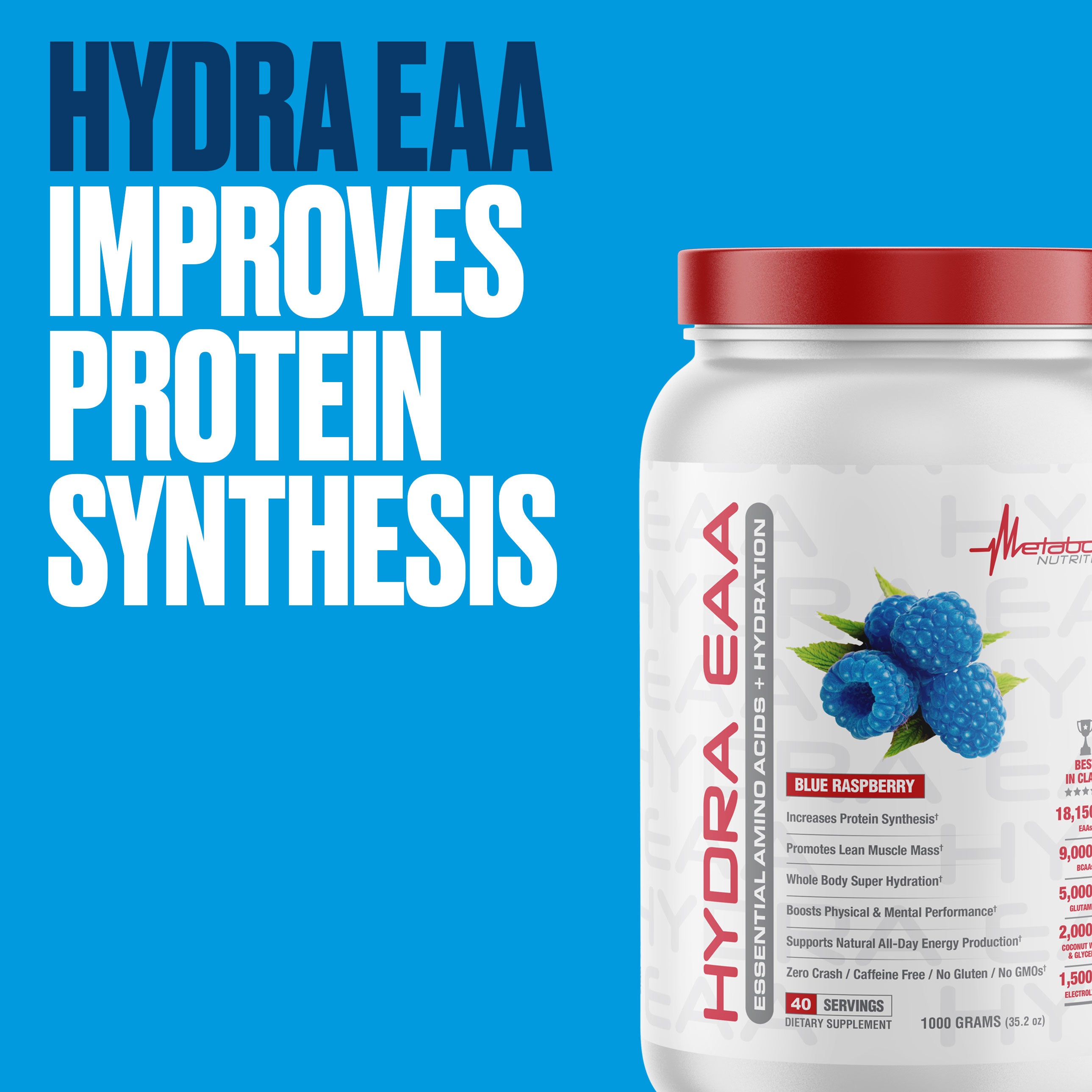 Hydra EAA Essential Amino Acids + Hydration