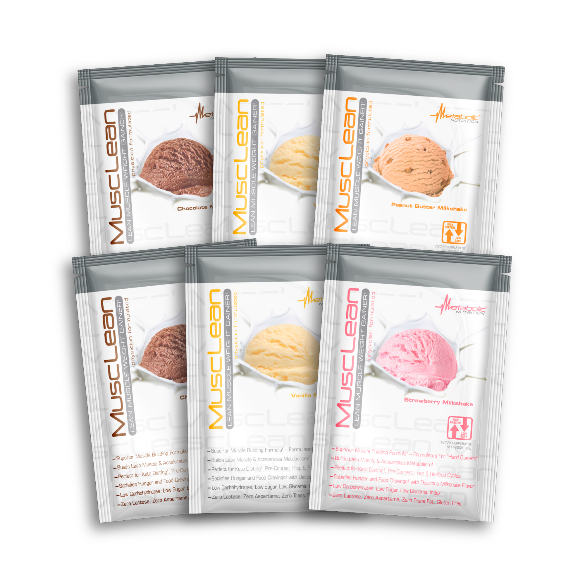 MuscLean Variety Sample Pack