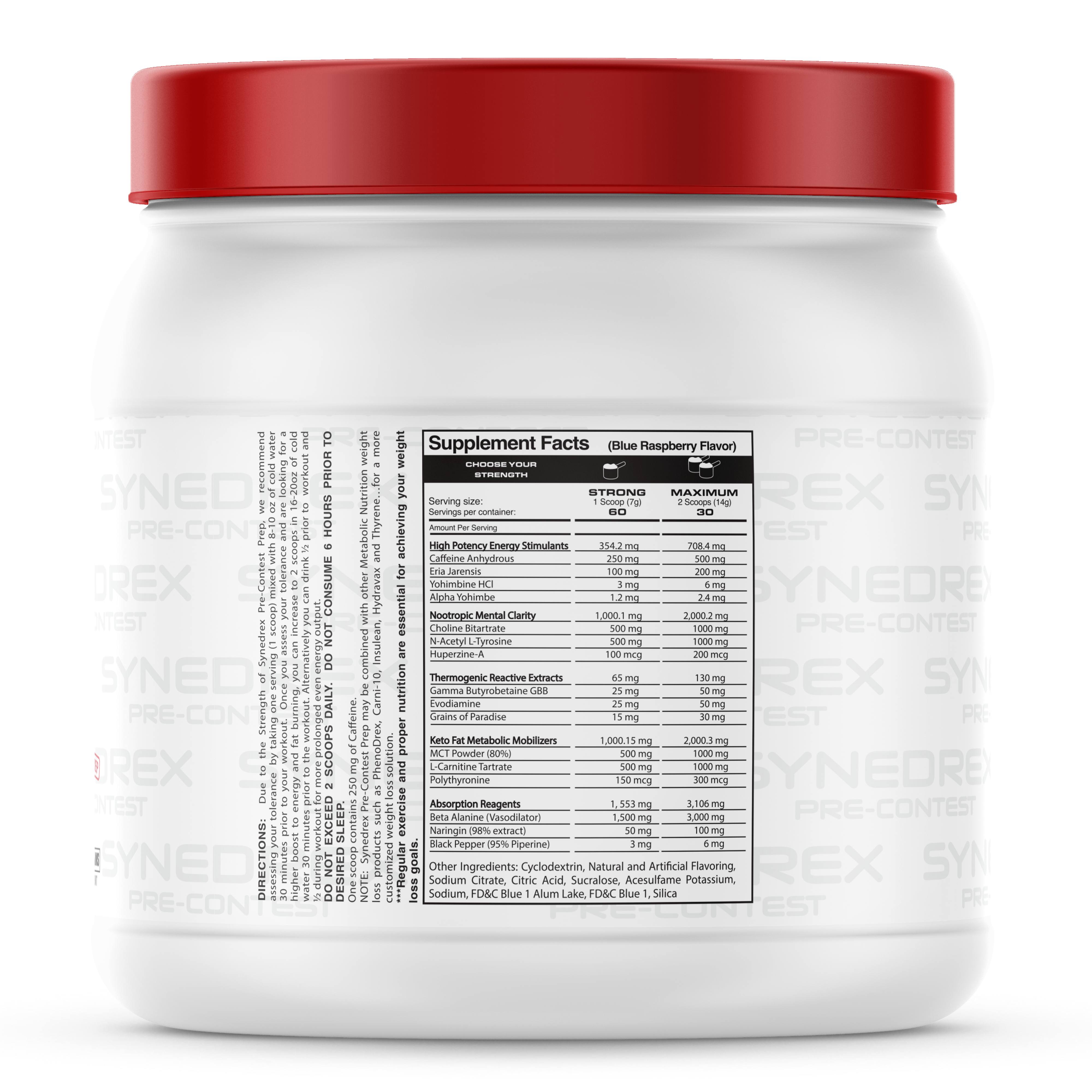 Synedrex Pre Contest Prep PreWorkout
